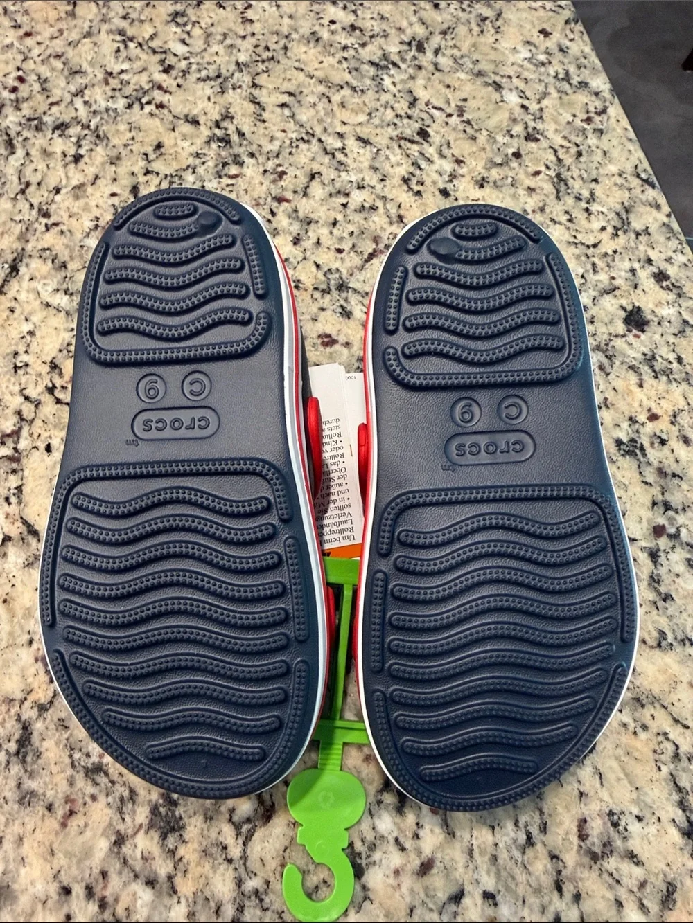 NWT Crocs Kids Toddler Crocband Cruiser Sandal Size 9 (c9)